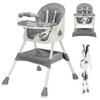 Foldable Baby High Toy Rack, Easy to Clean