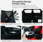 Twins baby stroller,