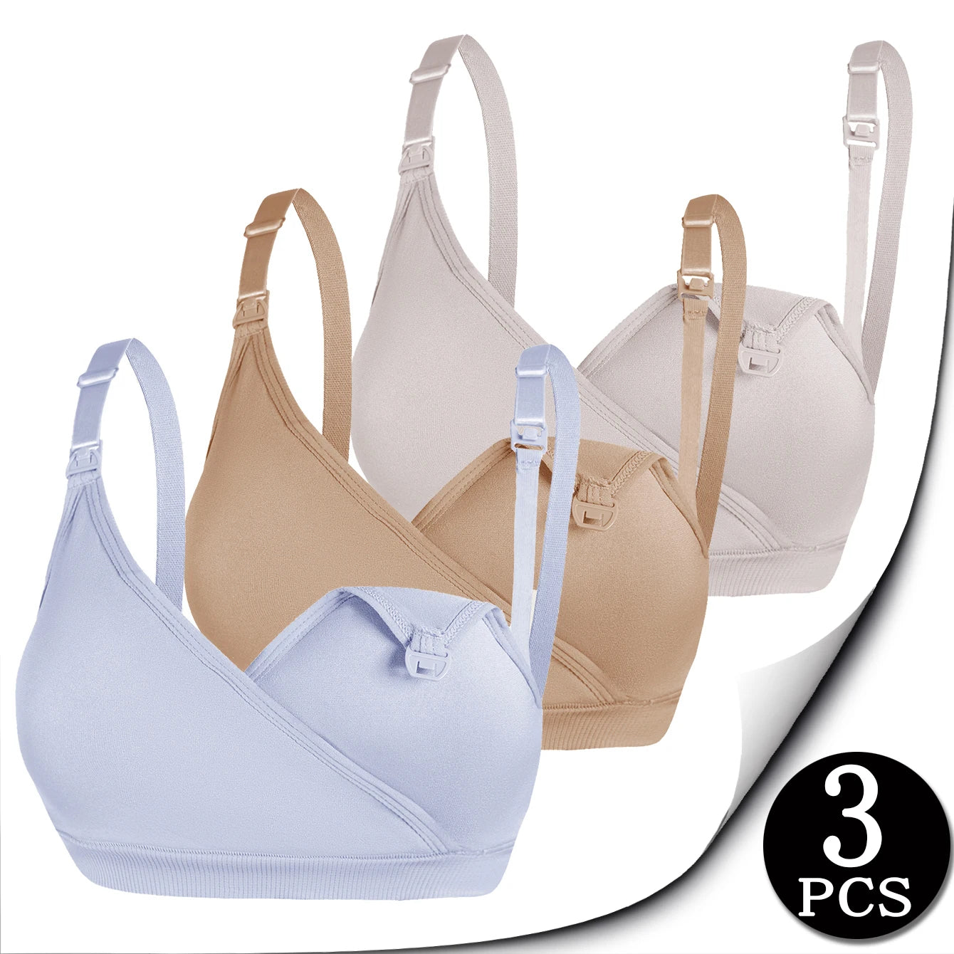 3-pieces of breastfeeding underwear