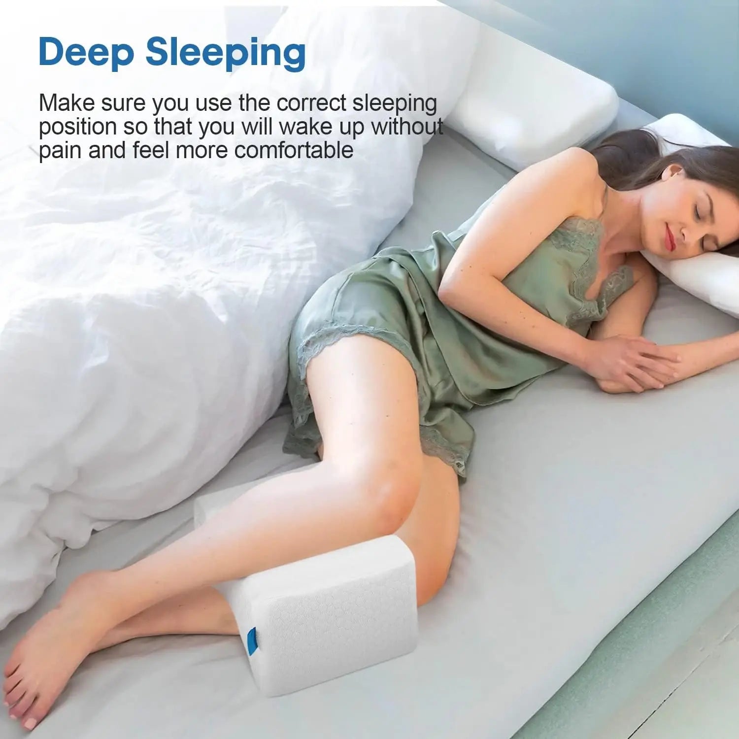 Memory Foam Knee Pillow for Pregnancy