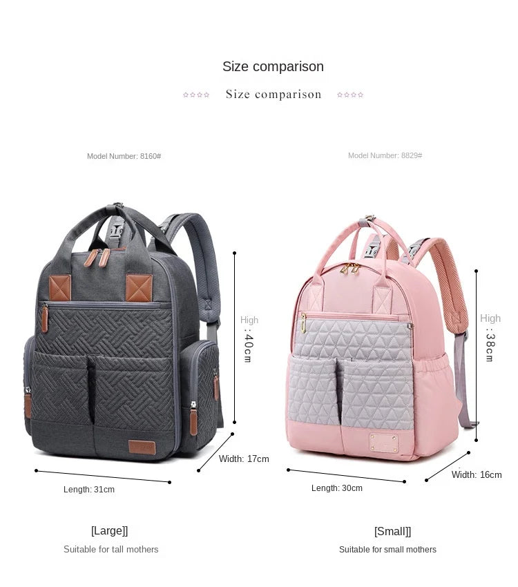 Multi-function Maternity Bags with Changing Mat