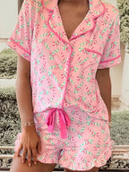 Women Summer Pajamas Set