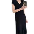 Pregnant Woman Summer Knitting Dress